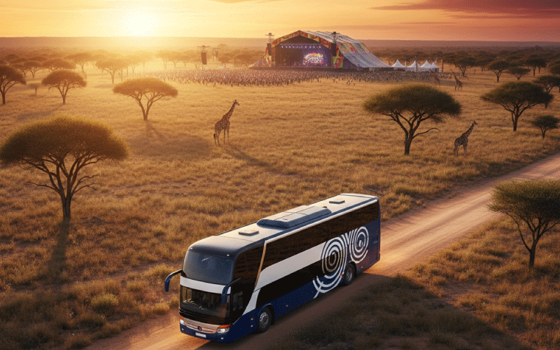 Group coach travel to Africa Oyé 2026 festival at Sefton Park Liverpool