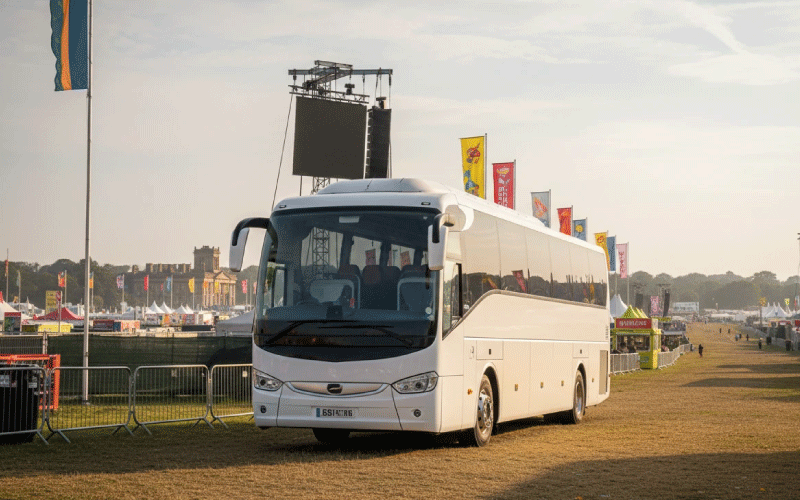 Group coach and minibus hire for Parklife Festival at Heaton Park Manchester