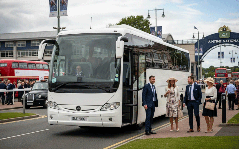 Groups travelling by private coach to the Grand National festival at Aintree Liverpool 2026