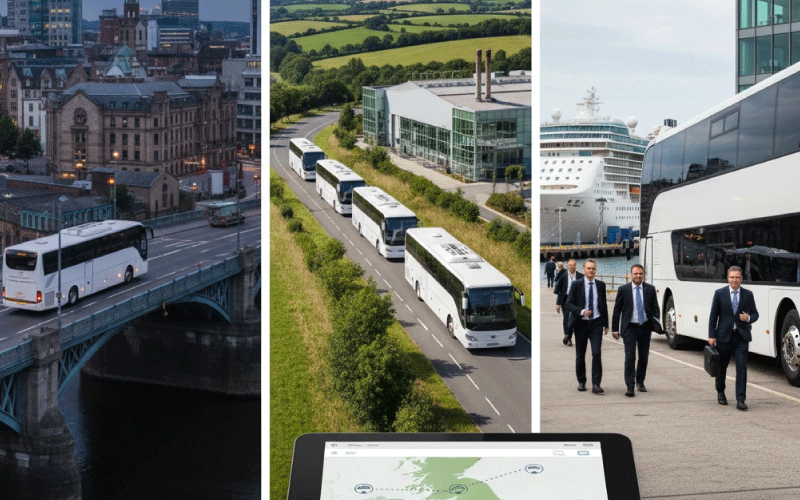 Nationwide coach hire management for multi-site UK businesses