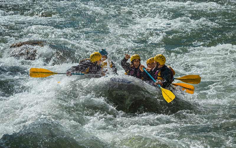 whitewater rafting in Scotland, UK adventure, January 2025, UK