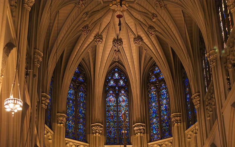 Inside of St. Patrick’s Cathedral, Northern Ireland getaway, January 2025, UK