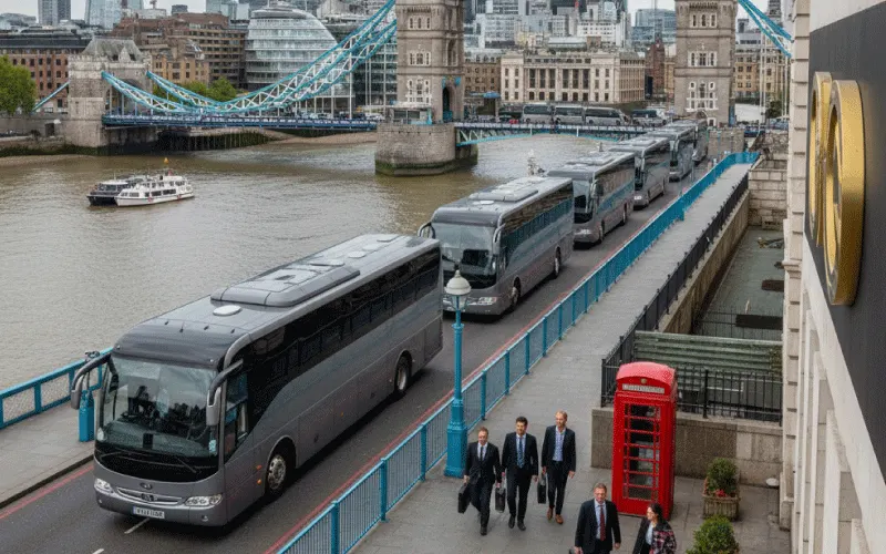 Seamless Staff Transport for 2026 Conferences in London